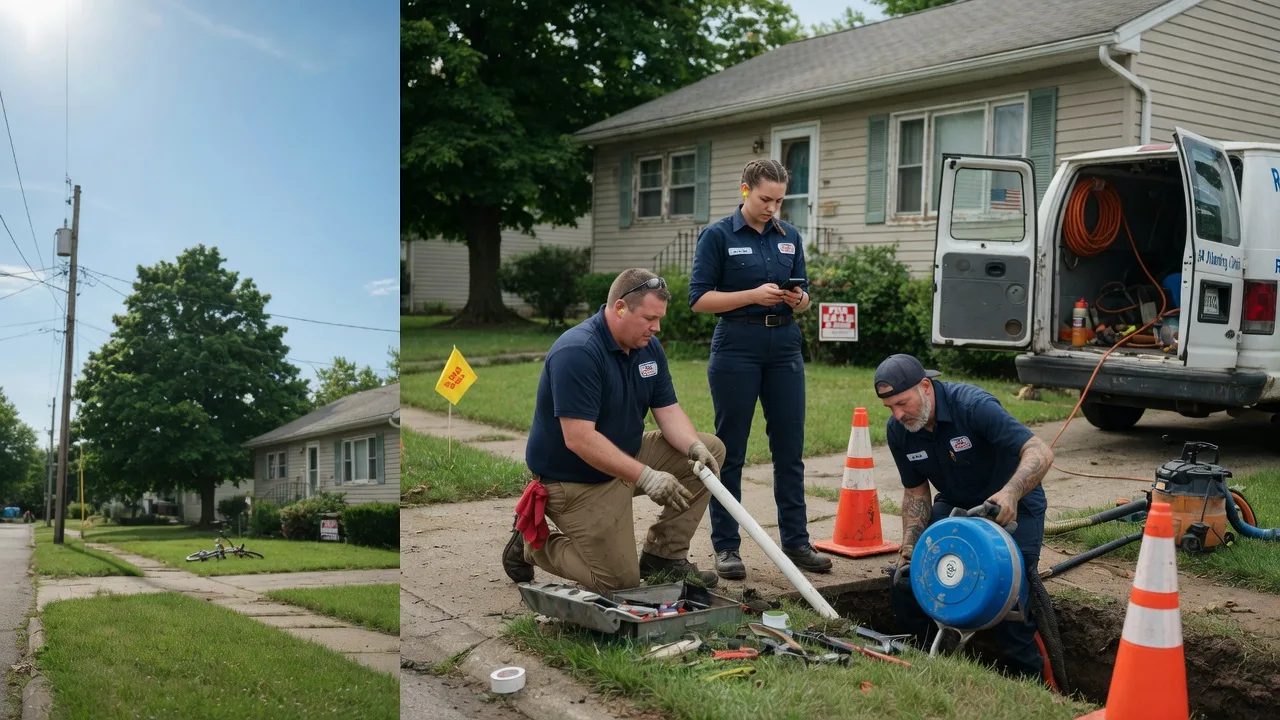 Sewer Line Repair in What Cheer, IA near me